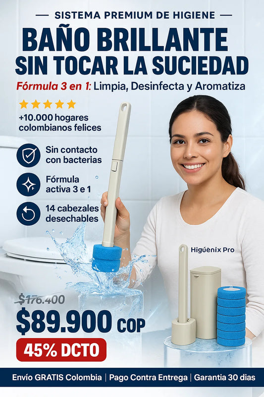 Higienix Pro - Limpieza Inodoro