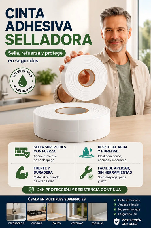 Cinta Selladora Impermeable - Anti Moho