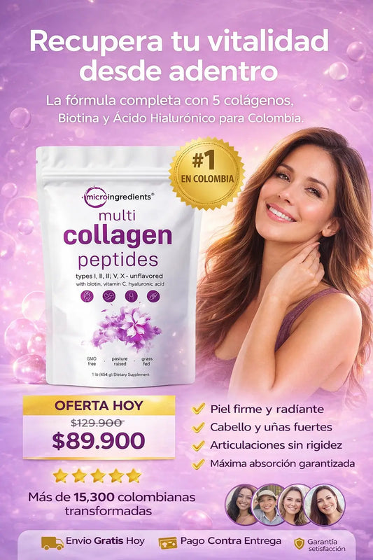 Multi Collageno 5X + HA & Biotina