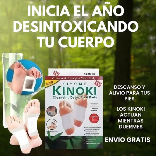 ✨ Parches Kinoki para Pies - Empieza el año sintiéndote más liviano