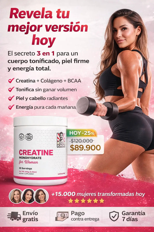 Creatina Monohidratada Pro - Old School