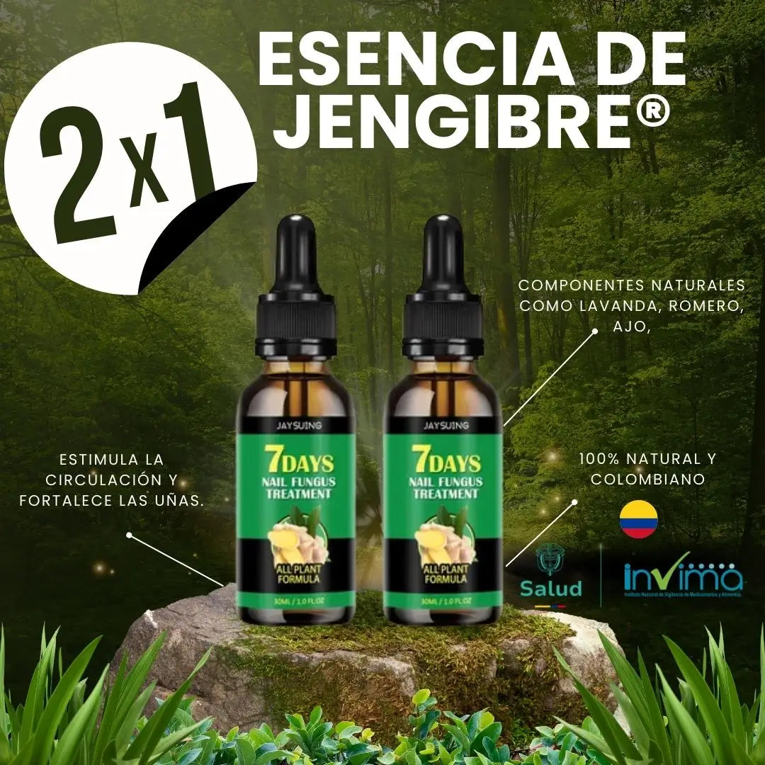Oferta Exclusiva 2 Unidades de Aceite Esencia Vital De Jengibre® + Libro Digital