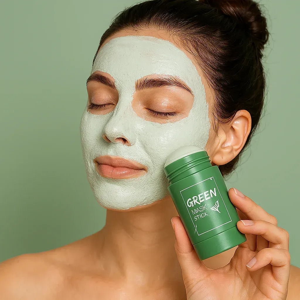 Mascarilla Facial de Té Verde y Aloe Vera | Entrega GRATIS
