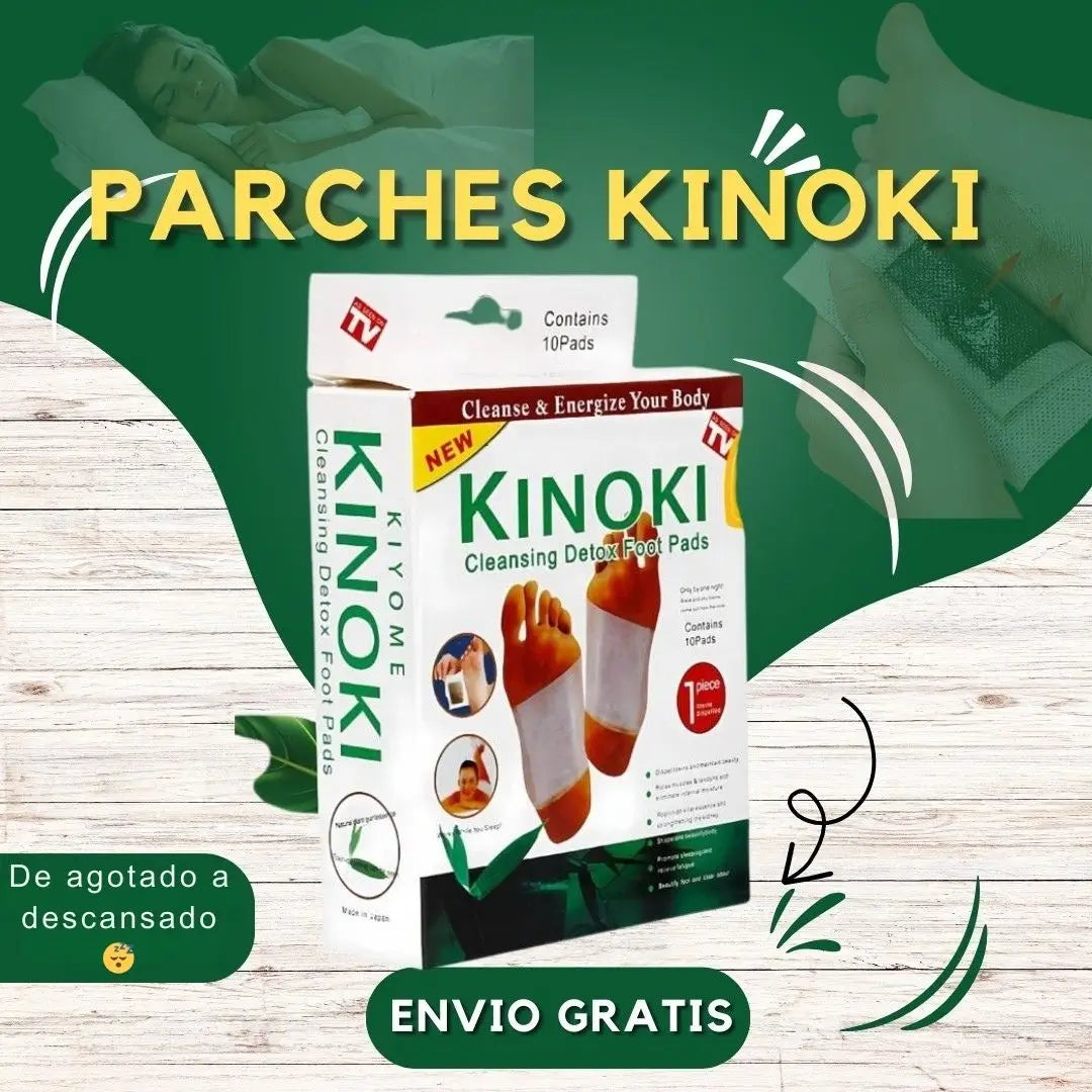 ✨ Parches Kinoki para Pies - Empieza el año sintiéndote más liviano