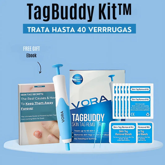 Kit TagBuddy: No más verrugas en la piel