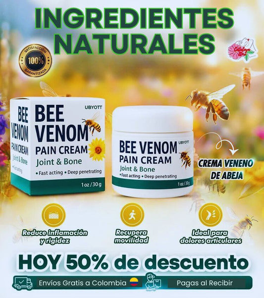 Bee Venom -  Crema De Veneno de Abeja Para Las Articulaciones