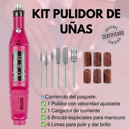 Pulidor de Uñas Eléctrico – Arregla tus uñas fácil y sin salir de casa