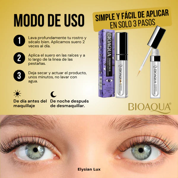 Pestañas & Cejas de Impacto: 2X1 Sérum BIOAQUA que transforma tu mirada