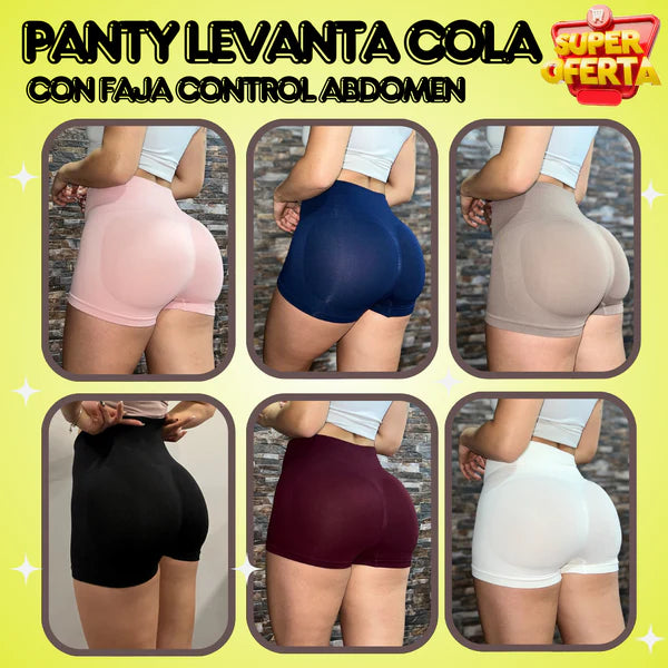 Panty tipo faja cómodo y discreto | Disponible en Combos x2, x4 y x6