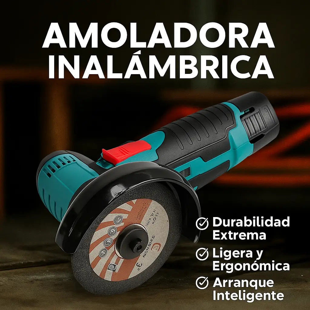 Amoladora Angular Inalámbrica FlexPRO® + 2 Baterías Recargables