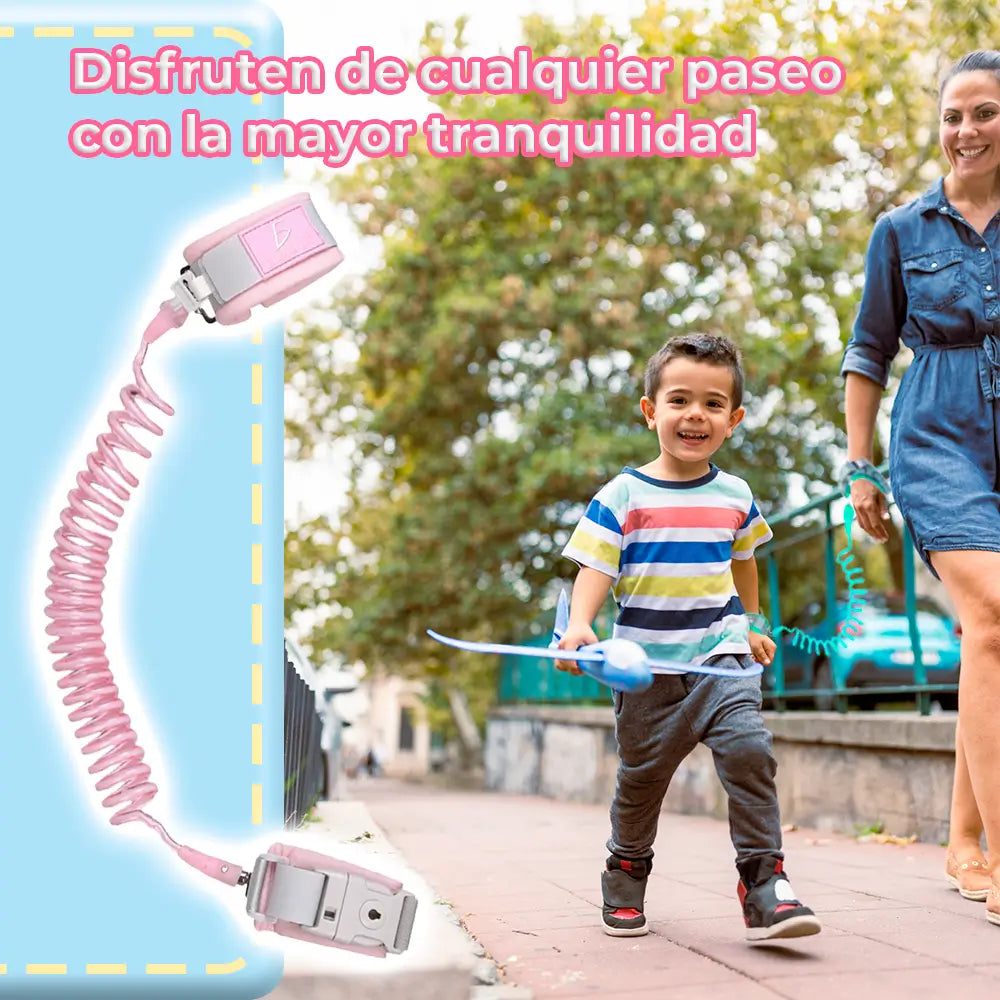 Pulsera Anti-Robo® Para Niños + Libro Digital: 700 Dinamicas Para Entretener A Los Niños En Casa